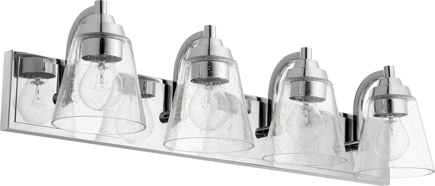 Quorum 518-4-14 Four Light Vanity, Chrome