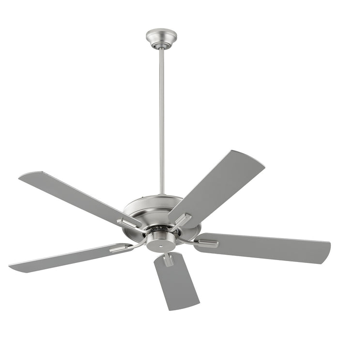 Quorum 54525-65 52" Ceiling Fan, Satin Nickel