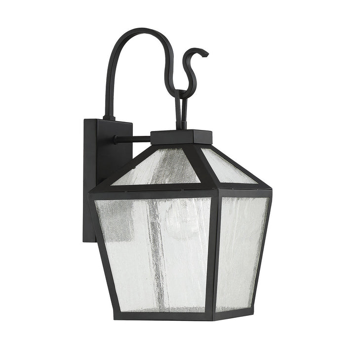 Savoy House 5-100-BK One Light Wall Mount, Black