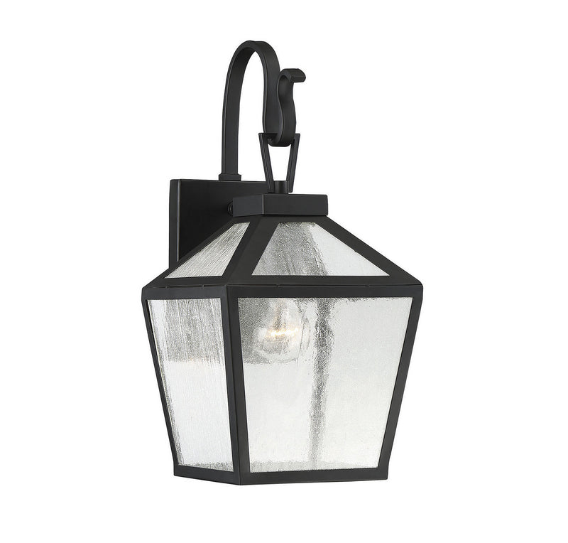 Savoy House 5-100-BK One Light Wall Mount, Black