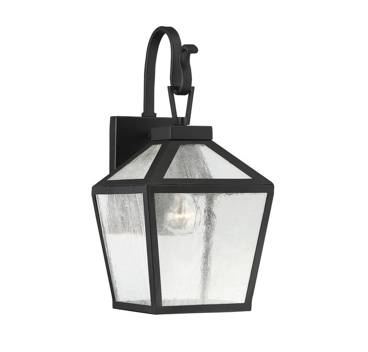 Savoy House 5-100-BK One Light Wall Mount, Black