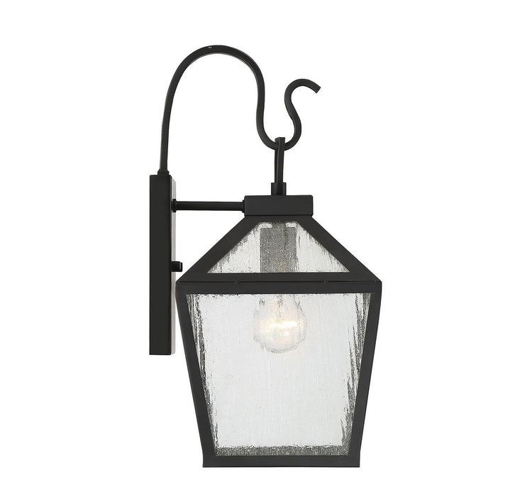 Savoy House 5-100-BK One Light Wall Mount, Black