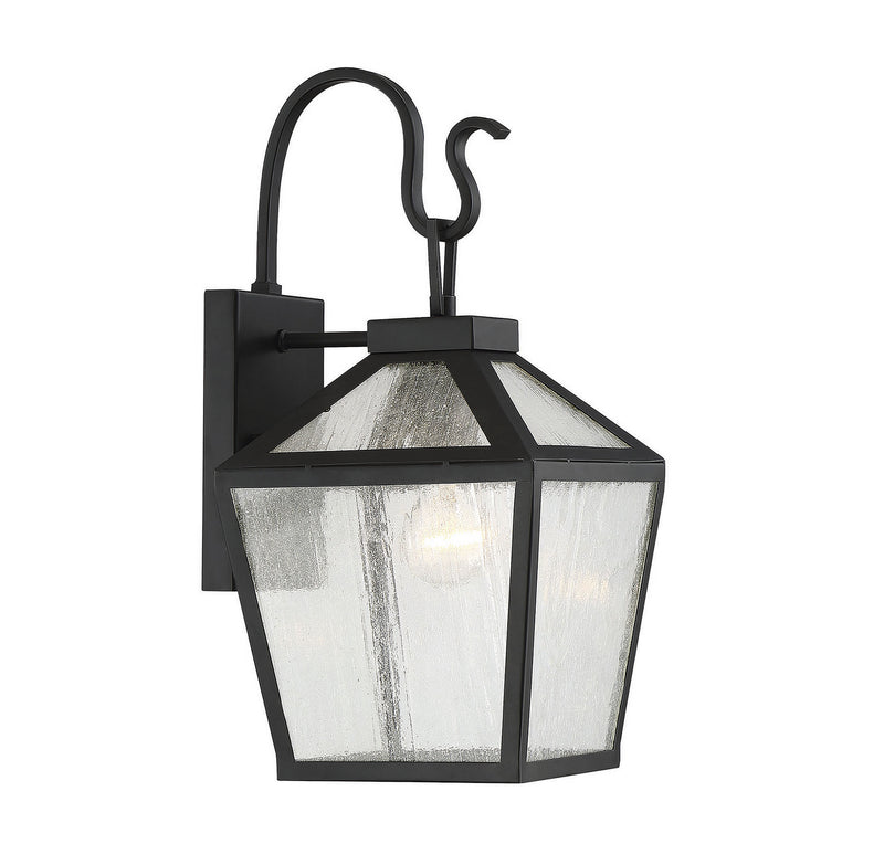 Savoy House 5-100-BK One Light Wall Mount, Black