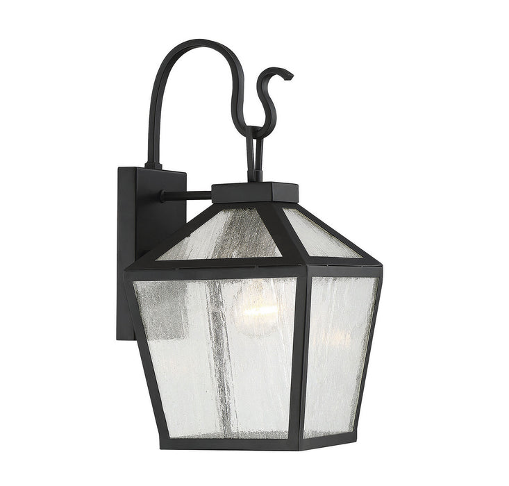 Savoy House 5-100-BK One Light Wall Mount, Black