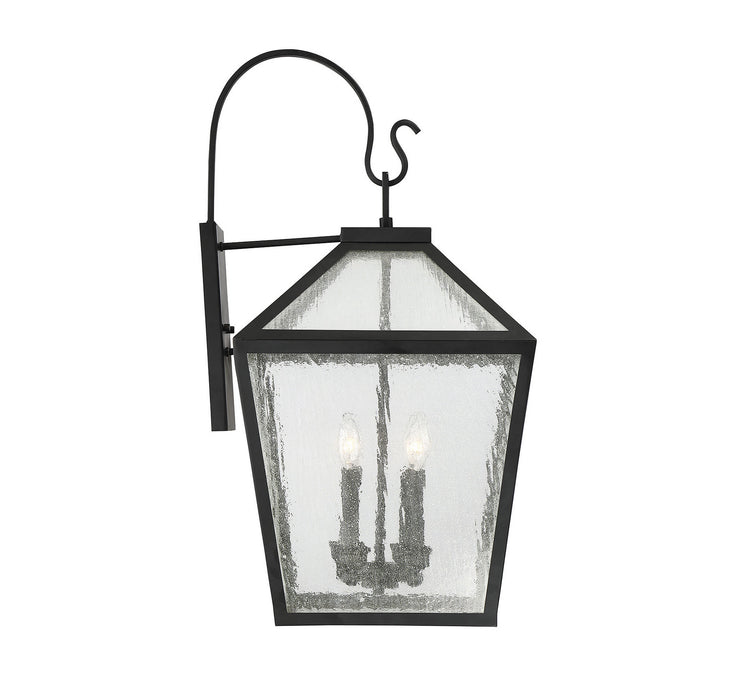 Savoy House 5-102-BK Four Light Outdoor Wall Lantern, Black