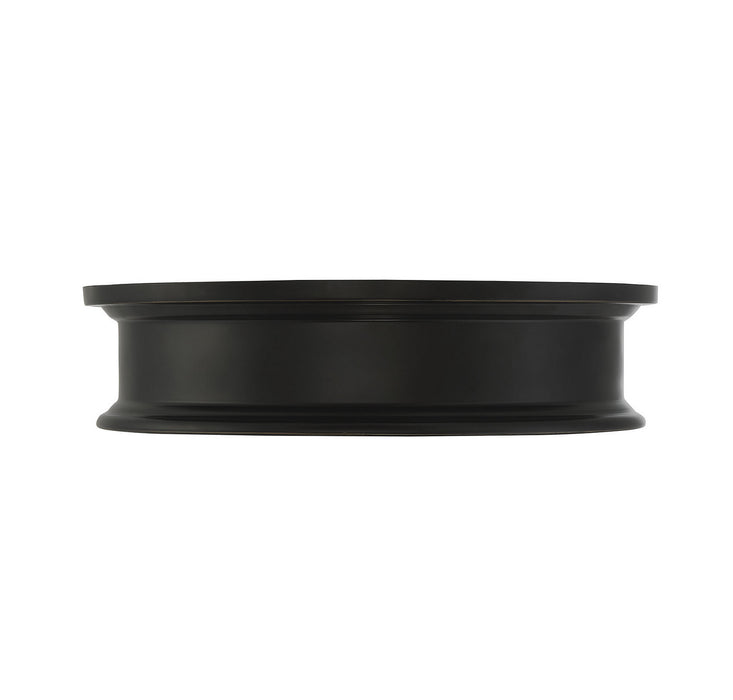 Savoy House 6-133-16-44 Three Light Flush Mount, Classice Bronze