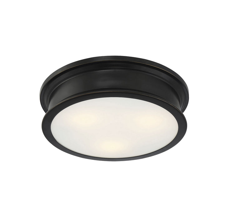 Savoy House 6-133-16-44 Three Light Flush Mount, Classice Bronze