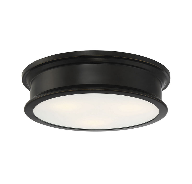 Savoy House 6-133-16-44 Three Light Flush Mount, Classice Bronze