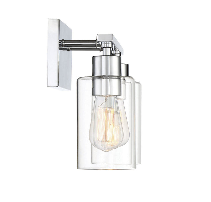 Savoy House 8-2149-2-11 Two Light Bath Bar, Polished Chrome