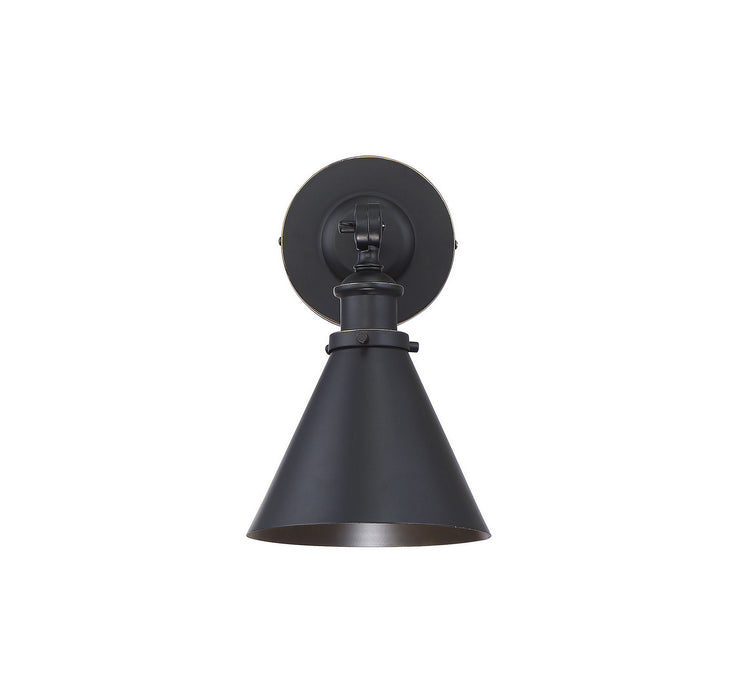 Savoy House 9-0901-1-44 One Light Wall Sconce, Classic Bronze