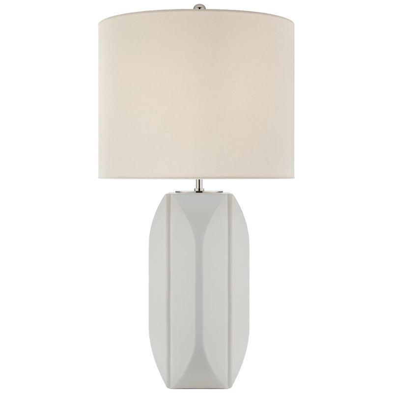 Visual Comfort Signature KS 3630MWT-L One Light Table Lamp, Matte White