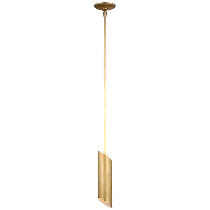 Visual Comfort Signature ARN 5045G One Light Pendant, Gild