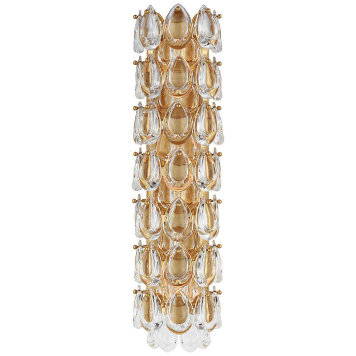 Visual Comfort Signature ARN 2171G-CG Three Light Wall Sconce, Gild