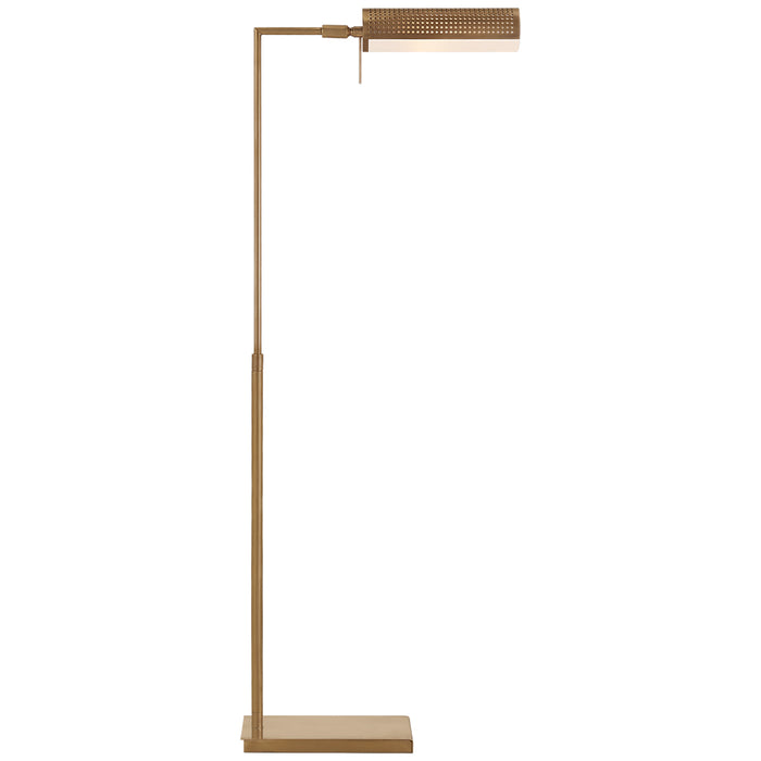 Visual Comfort Signature KW 1062AB-WG LED Floor Lamp, Antique-Burnished Brass