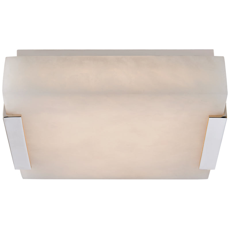 Visual Comfort Signature KW 4114PN-ALB LED Flush Mount, Polished Nickel