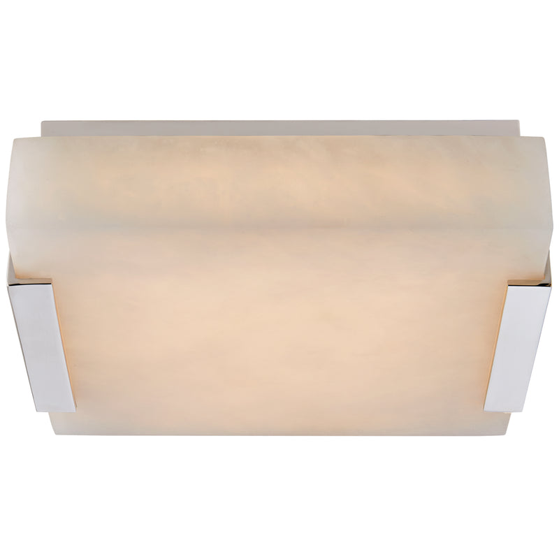 Visual Comfort Signature KW 4114PN-ALB LED Flush Mount, Polished Nickel