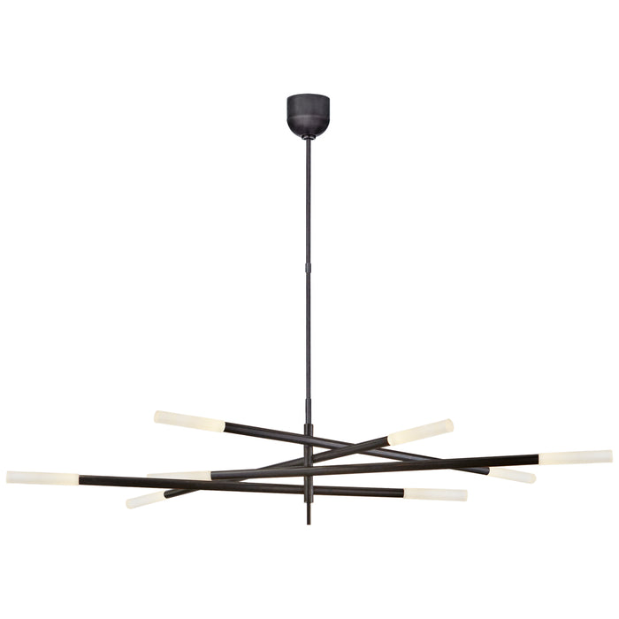 Visual Comfort Signature KW 5589BZ-EC LED Chandelier, Bronze