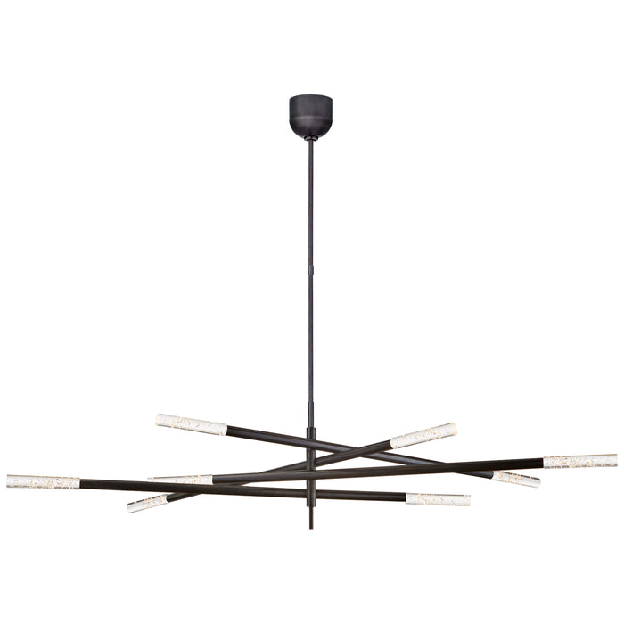 Visual Comfort Signature KW 5589BZ-SG LED Chandelier, Bronze