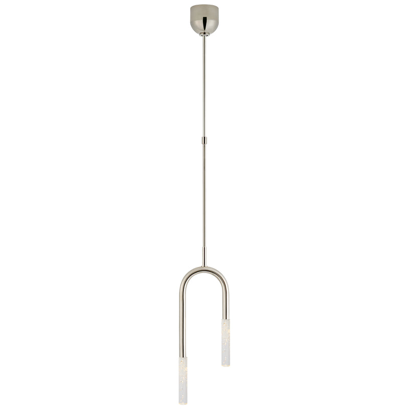 Visual Comfort Signature KW 5590PN-SG LED Pendant, Polished Nickel