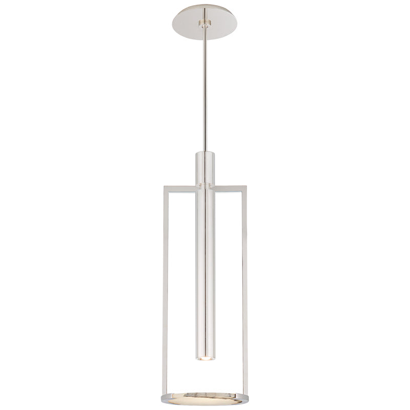Visual Comfort Signature KW 5612PN-ALB LED Pendant, Polished Nickel