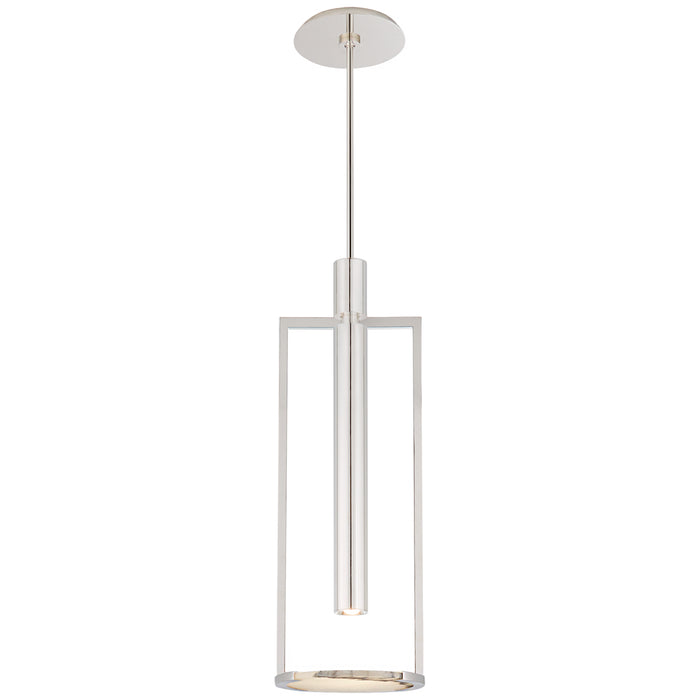Visual Comfort Signature KW 5612PN-ALB LED Pendant, Polished Nickel