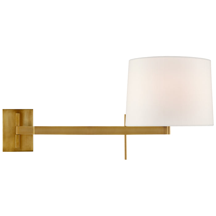 Visual Comfort Signature BBL 2162SB-L One Light Wall Sconce, Soft Brass