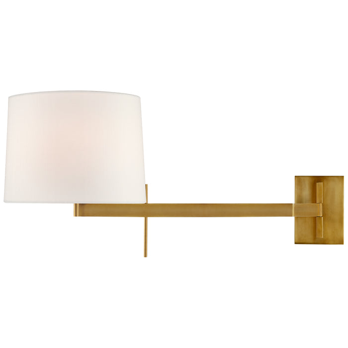 Visual Comfort Signature BBL 2164SB-L One Light Wall Sconce, Soft Brass