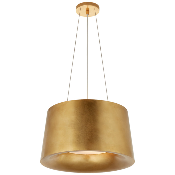 Visual Comfort Signature BBL 5089G Two Light Pendant, Gild