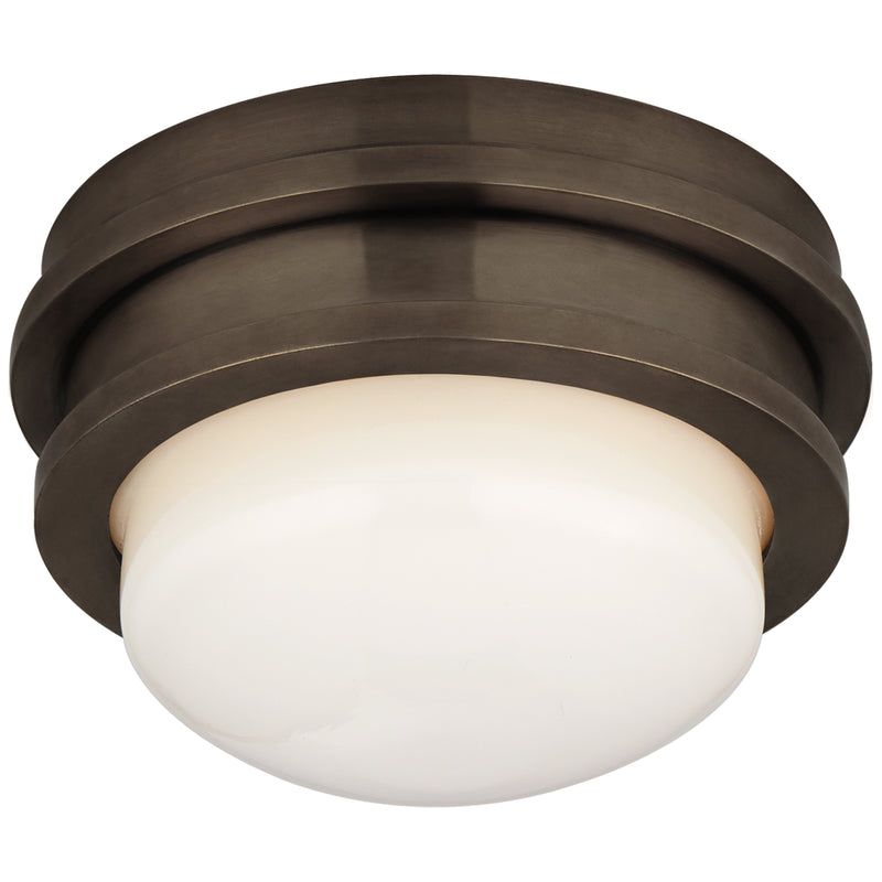 Visual Comfort Signature CHC 4600BZ-WG LED Flush Mount, Bronze