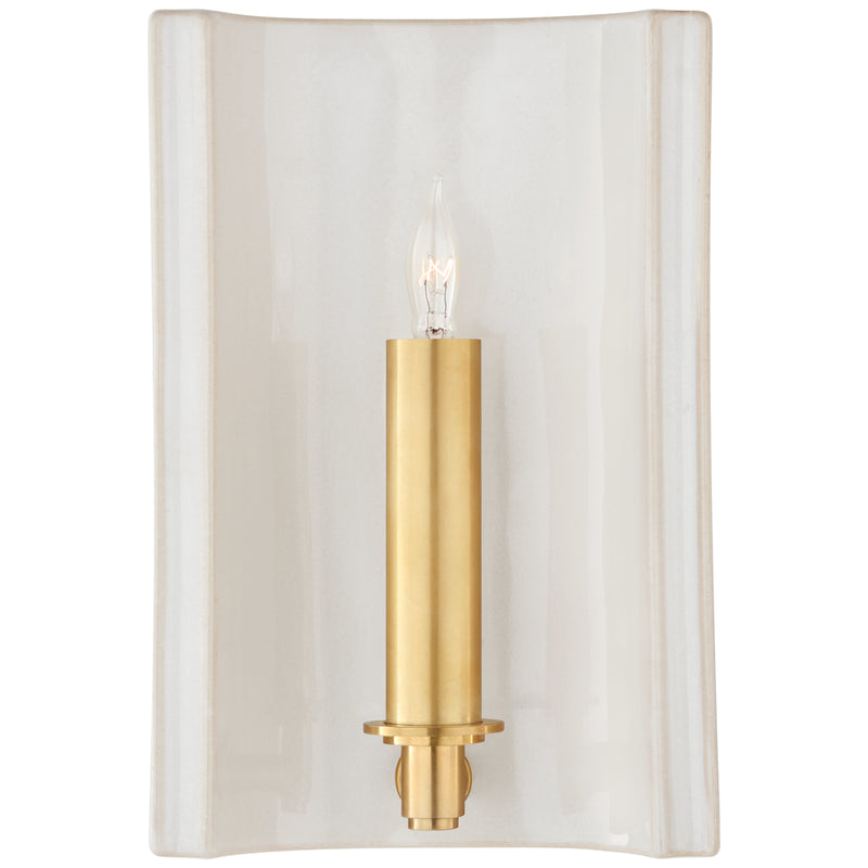 Visual Comfort Signature CS 2609IVO One Light Wall Sconce, Ivory
