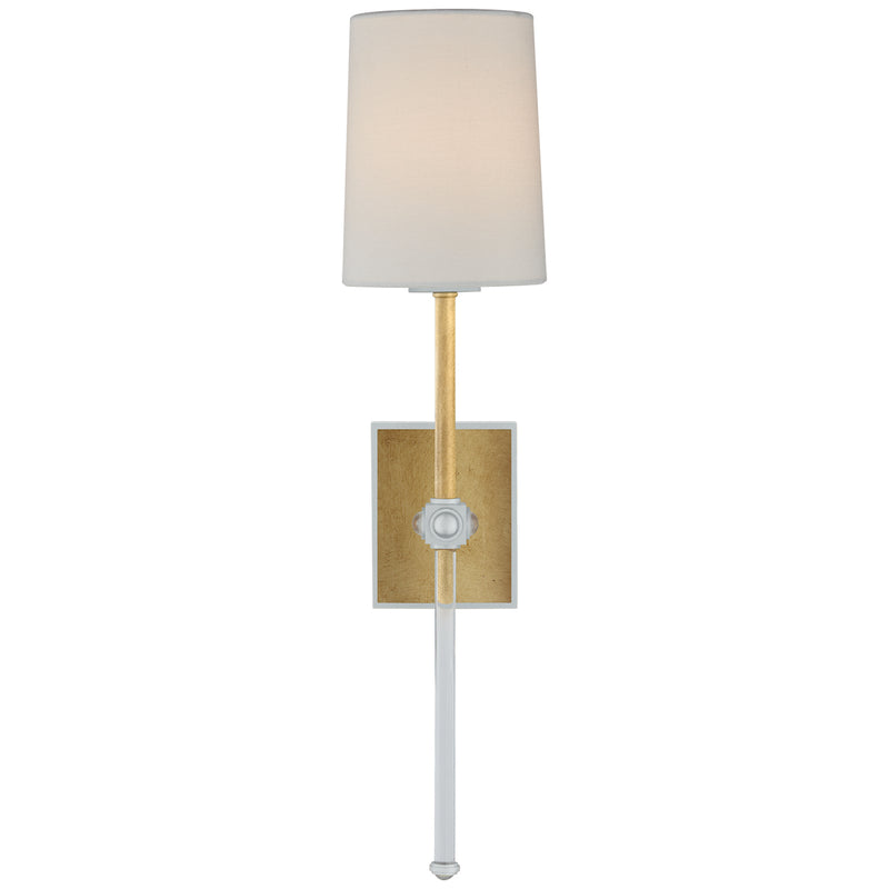 Visual Comfort Signature JN 2051G/CG-L One Light Wall Sconce, Gild and Crystal