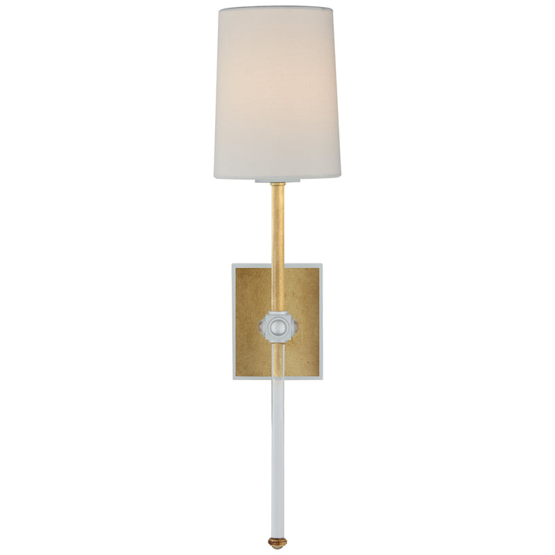 Visual Comfort Signature JN 2051G/CG-L One Light Wall Sconce, Gild and Crystal