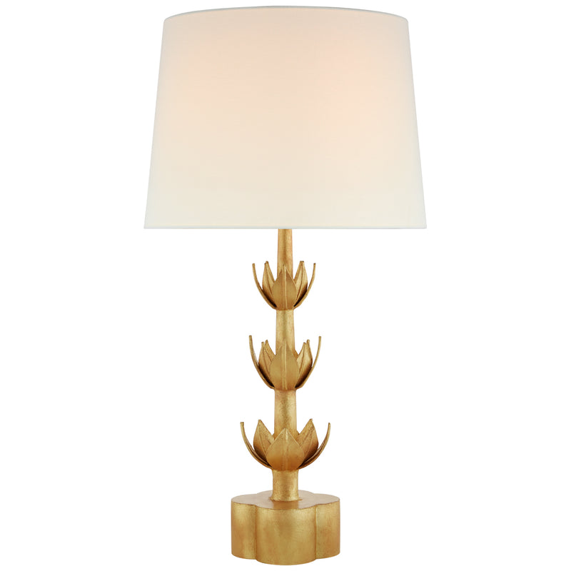 Visual Comfort Signature JN 3003AGL-L One Light Table Lamp, Antique Gold Leaf