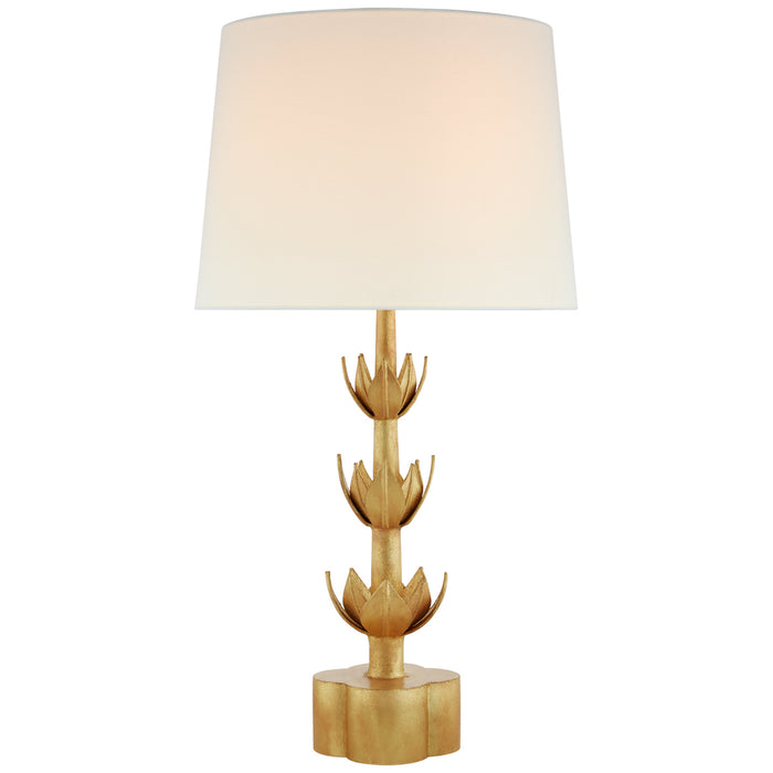 Visual Comfort Signature JN 3003AGL-L One Light Table Lamp, Antique Gold Leaf