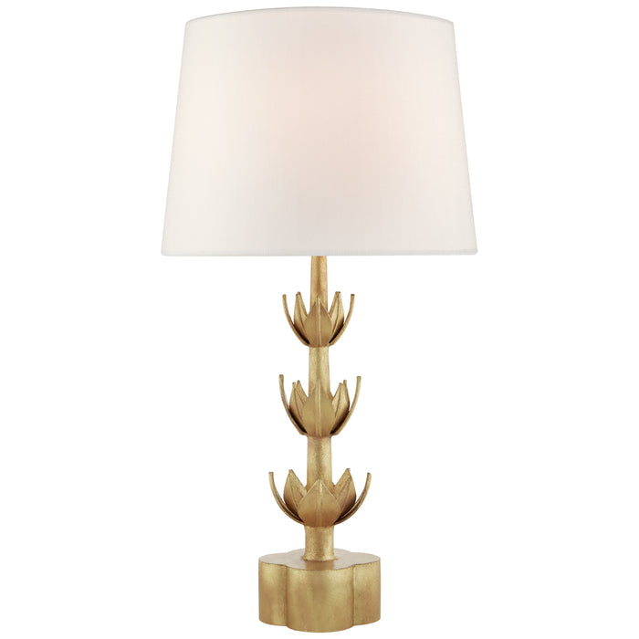 Visual Comfort Signature JN 3003AGL-L One Light Table Lamp, Antique Gold Leaf