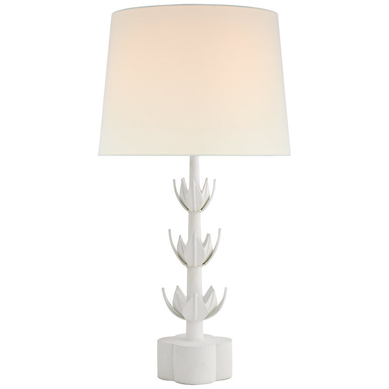 Visual Comfort Signature JN 3003PW-L One Light Table Lamp, Plaster White