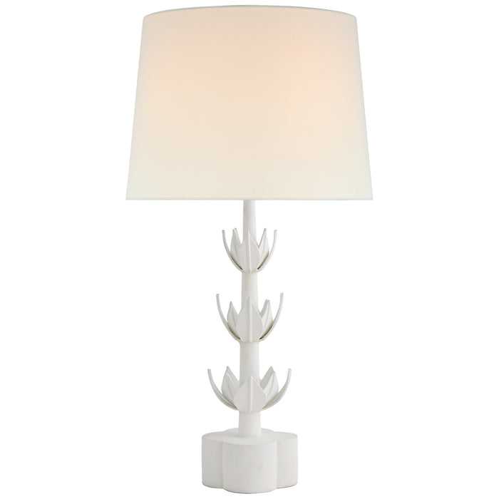 Visual Comfort Signature JN 3003PW-L One Light Table Lamp, Plaster White