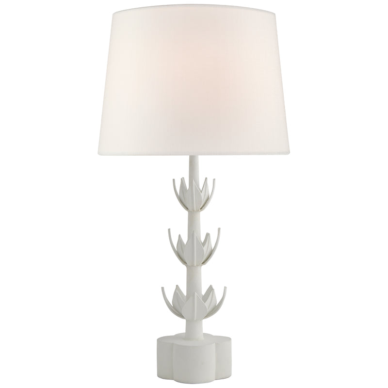 Visual Comfort Signature JN 3003PW-L One Light Table Lamp, Plaster White
