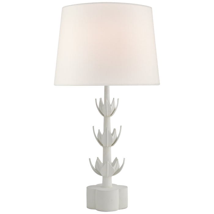 Visual Comfort Signature JN 3003PW-L One Light Table Lamp, Plaster White