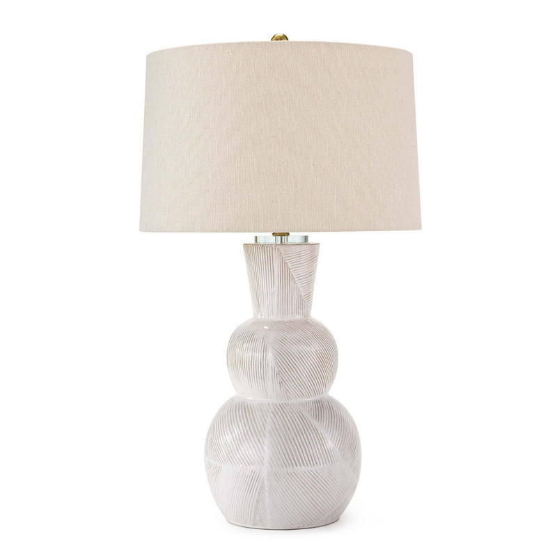 Regina Andrew 13-1332 One Light Table Lamp, White