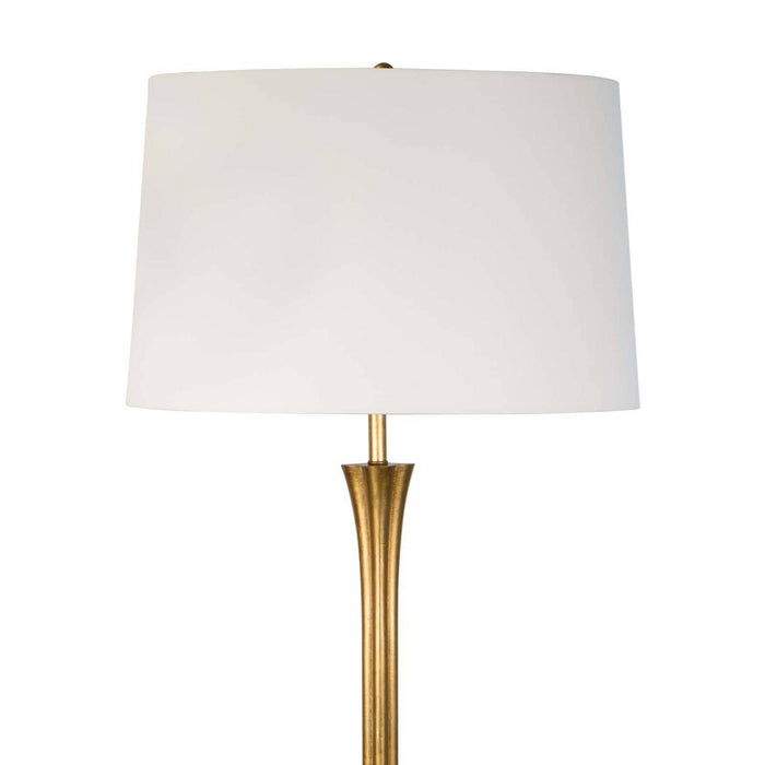 Regina Andrew 14-1032 One Light Floor Lamp, Gold Leaf