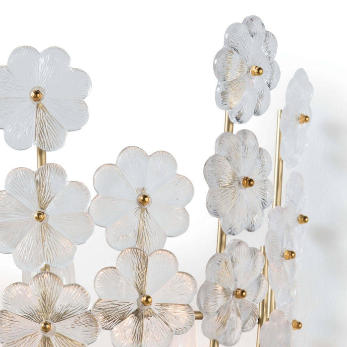 Regina Andrew 15-1083 Three Light Wall Sconce, Natural Brass