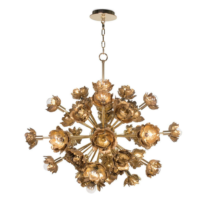 Regina Andrew 16-1172 22 Light Chandelier, Gold