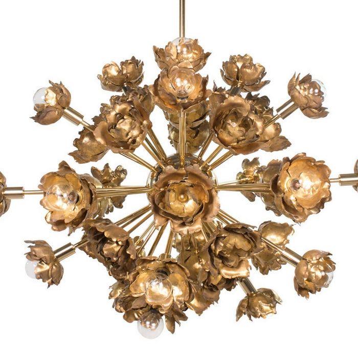 Regina Andrew 16-1172 22 Light Chandelier, Gold