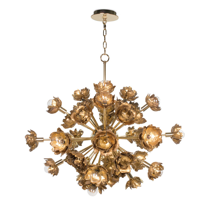 Regina Andrew 16-1172 22 Light Chandelier, Gold