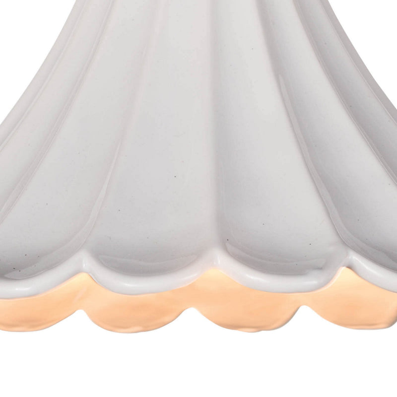 Regina Andrew 16-1214 One Light Pendant, White (Display - Final Sale)