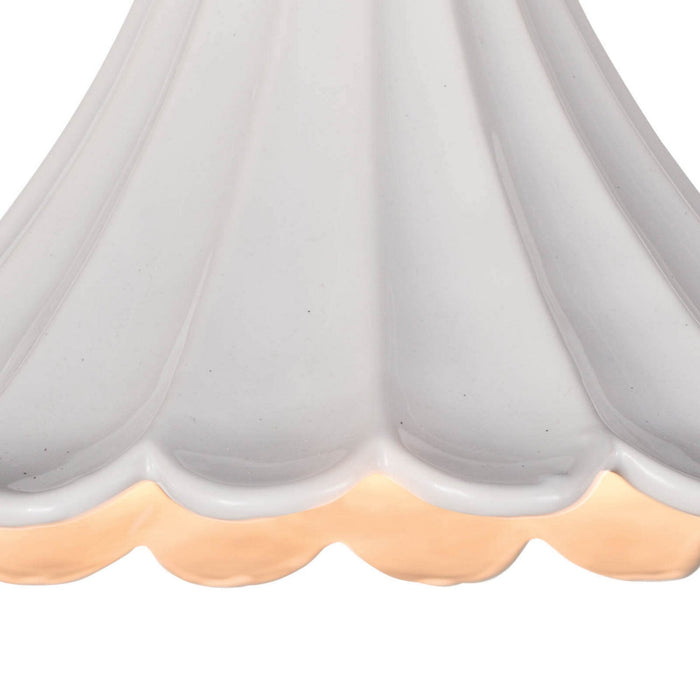 Regina Andrew 16-1214 One Light Pendant, White (Display - Final Sale)