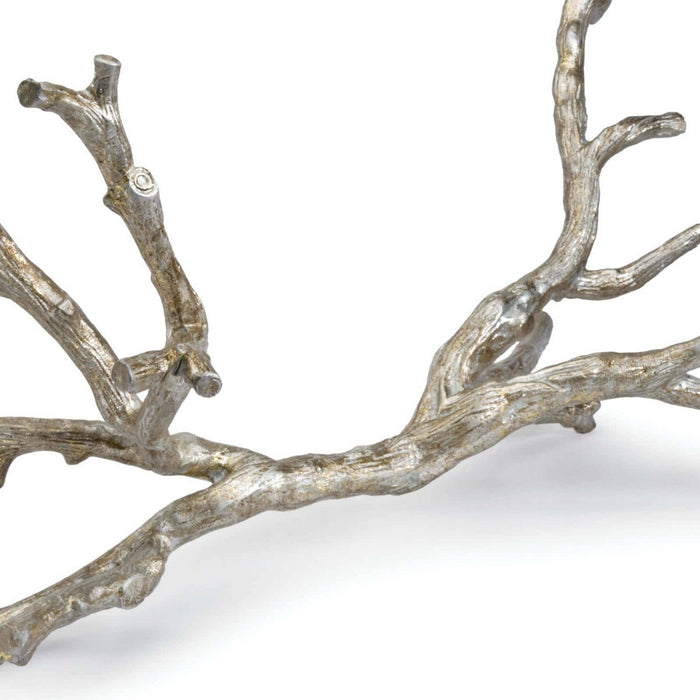 Regina Andrew 20-1090SL Objet, Ambered Silver Leaf