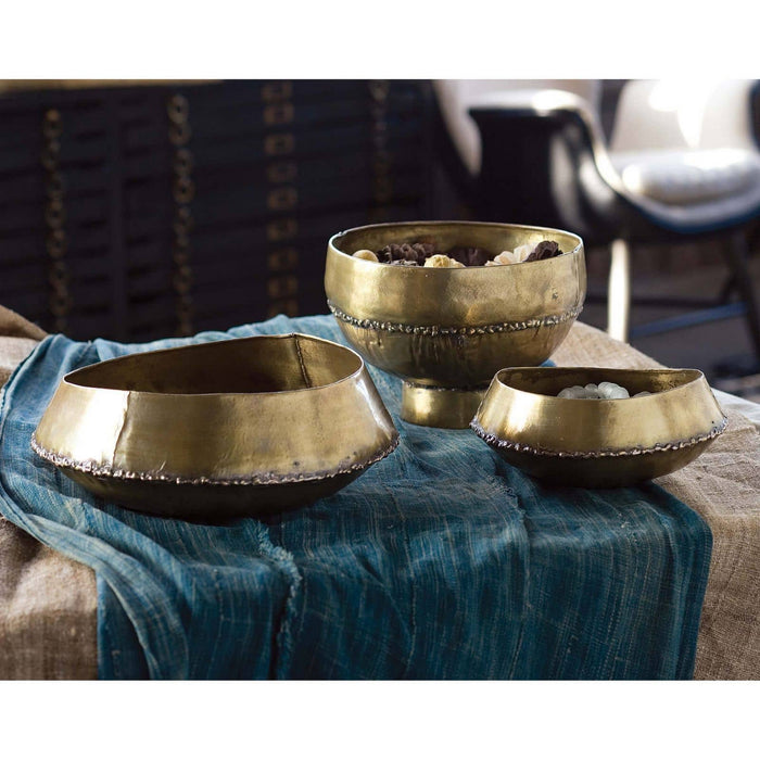 Regina Andrew 20-1203 Bowl, Natural Brass