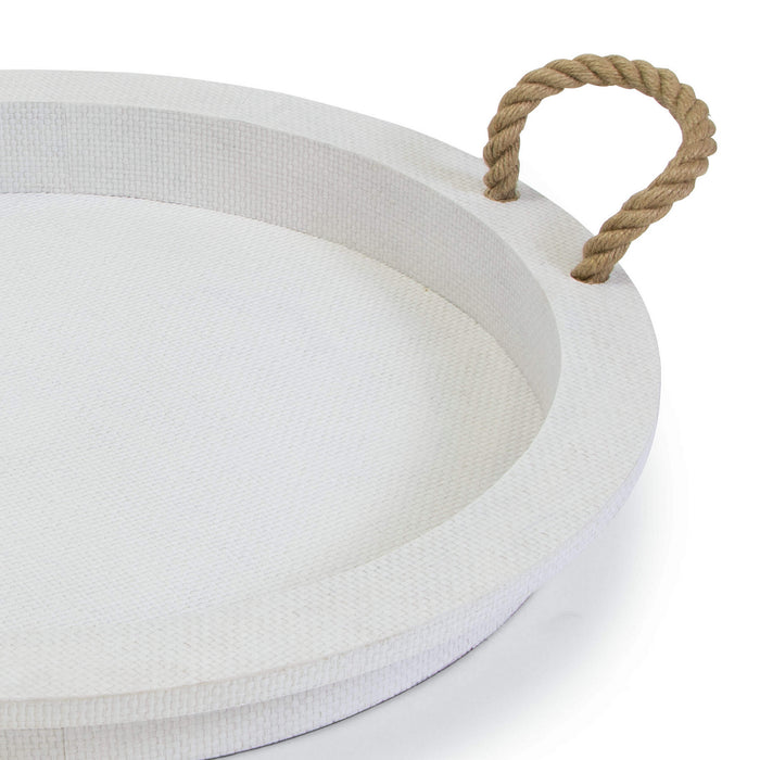 Regina Andrew 20-1249WT Serving Tray, White